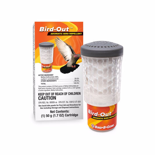 Bird-B-Gone Bird-Out Bird Repellent Refill Cartridge For Assorted Species 1 pk