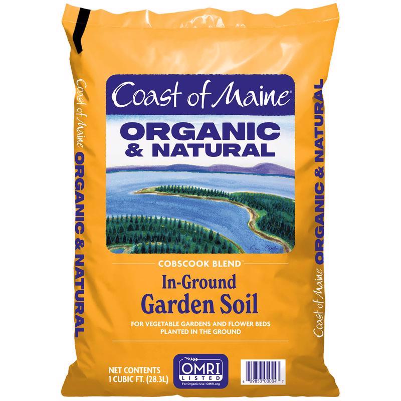 Coast of Maine Cobscook Blend Organic Fruit and Vegetable Garden Soil 1 cu ft