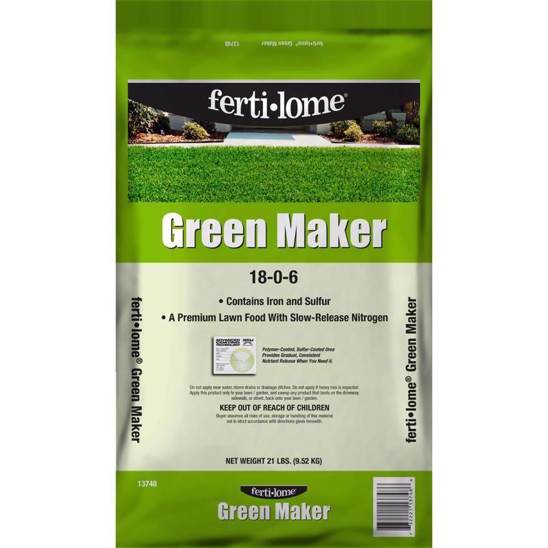 Ferti-lome Slow-Release Nitrogen Lawn Fertilizer For Multiple Grass Types 5000 sq ft