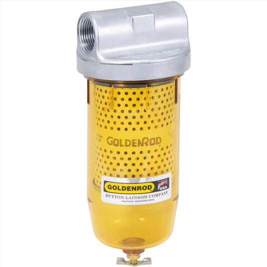 Goldenrod Steel Fuel Tank Filter 9.5
