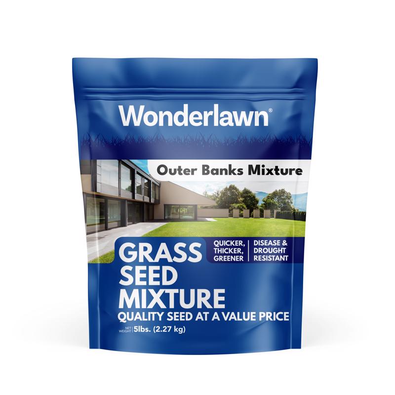 Barenbrug Wonderlawn Mixed Partial Shade/Sun Grass Seed 5 lb