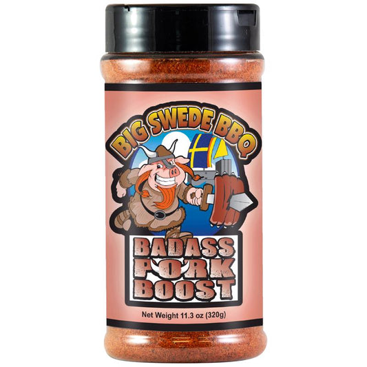 Big Swede BBQ Badass Pork Boost BBQ Rub 11.3 oz