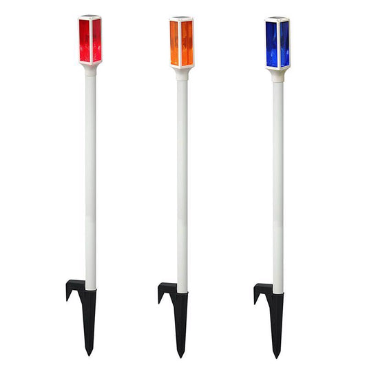 Alpine Multicolored Plastic/Resin 42 in. H X 2 in. L X 2 in. W Driveway Marker Set Outdoor Garden St