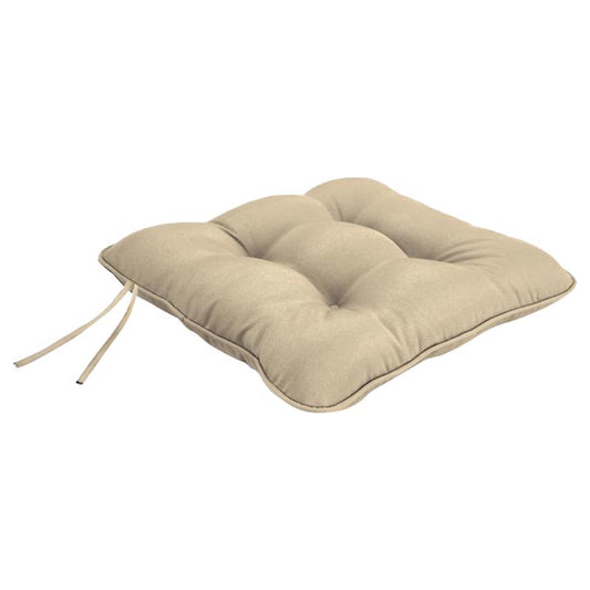 Jordan Manufacturing Antique Beige Sunbrella Wicker Seat Cushion