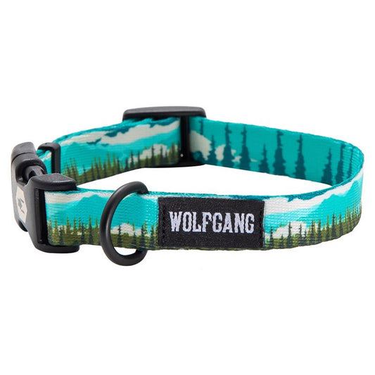Wolfgang Multicolored GreatEscape Polyester Dog Collar Small