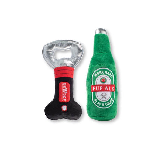 Pet Shop by Fringe Studio Assorted Plush Crack it Open Dog Toy 1 pk