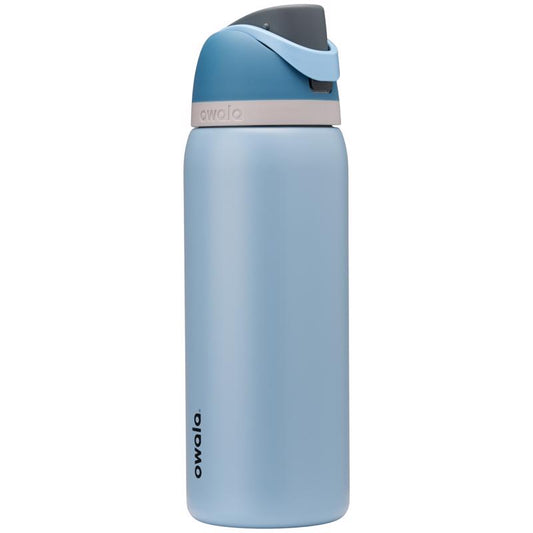 Owala FreeSip 32 oz Blue BPA Free Rainstorm Water Bottle with Spout Lid