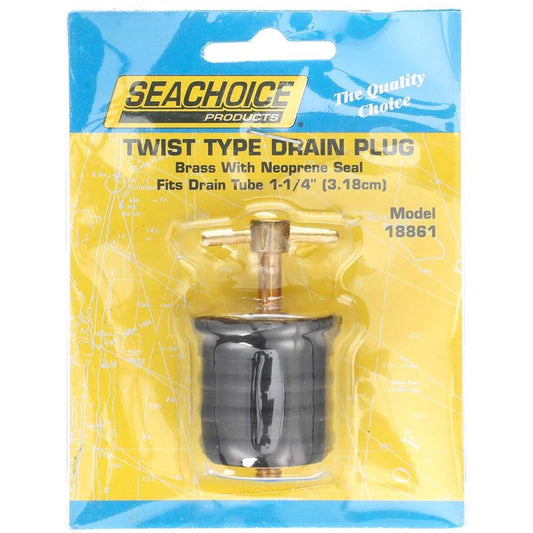 Seachoice Brass Drain Plug 1 pk