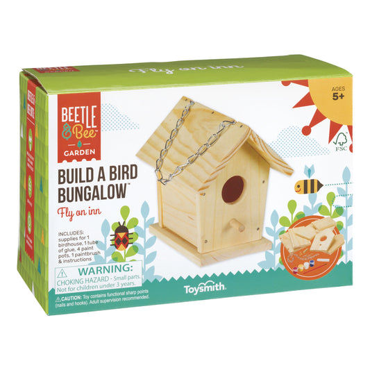 Toysmith Beetle & Bee Building Kit Brown 7 pc