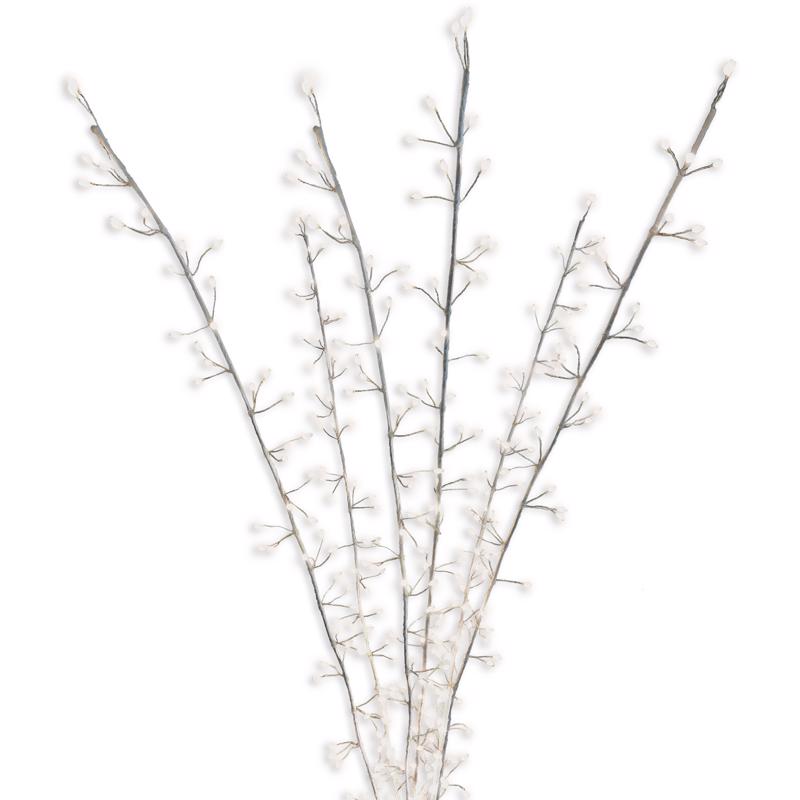 Celebrations LED Warm White Lighted Branches 38 in. Yard Decor