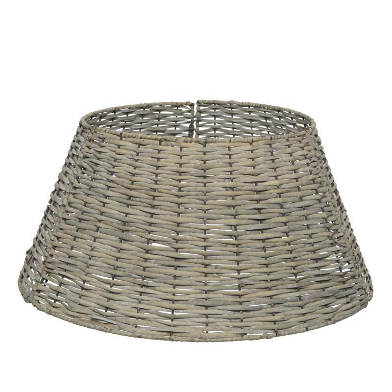 Everlands Gray Willow Basket Tree Collar 11 in.