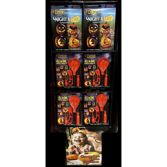 Pumpkin Masters Night and Day Carving & Decorating Kit 1 pk