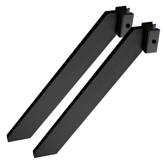 Matte Black Support Legs