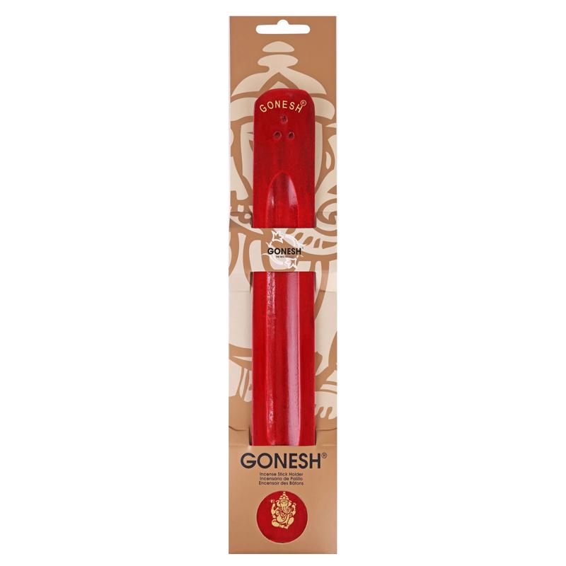 Gonesh Red None Scent Incense Stick Holder
