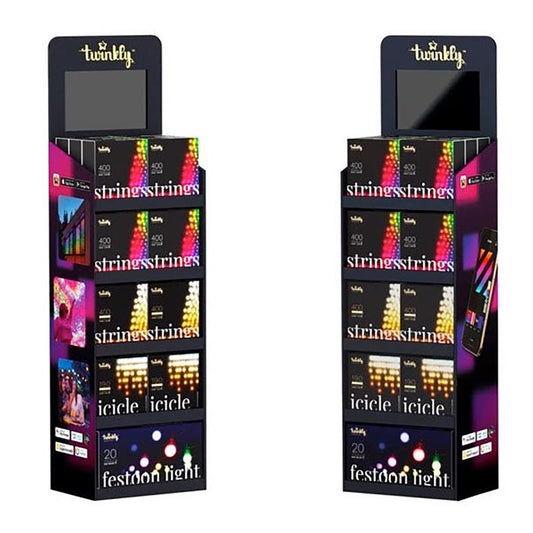 Black Cardboard Display