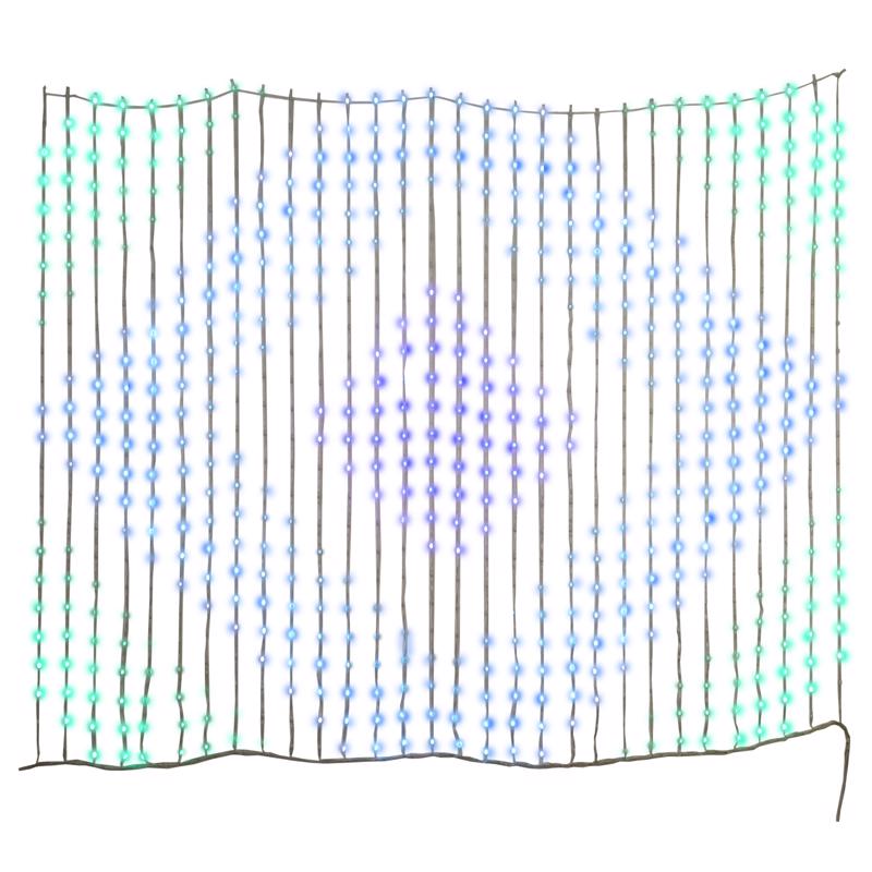 Celebrations LED RGB 720 ct Novelty Christmas Lights 5 ft.