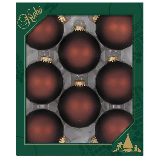 Christmas By Krebs Mustang Velvet Ball Ornament 2-5/8 in.