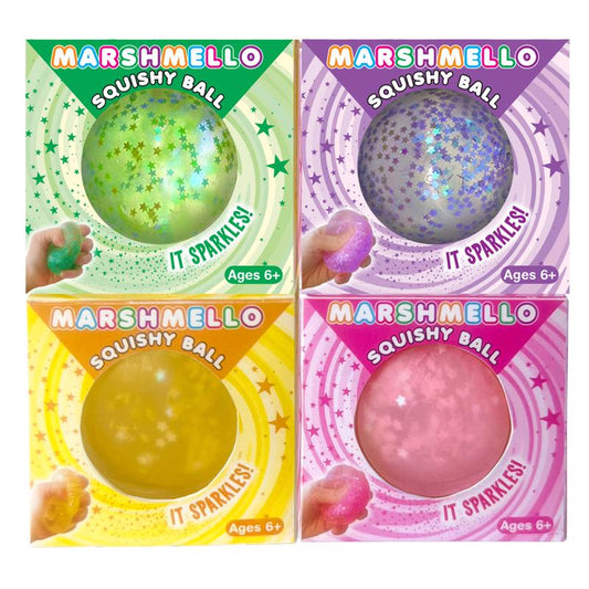 Zorbitz Sparkle Squishy Ball Assorted
