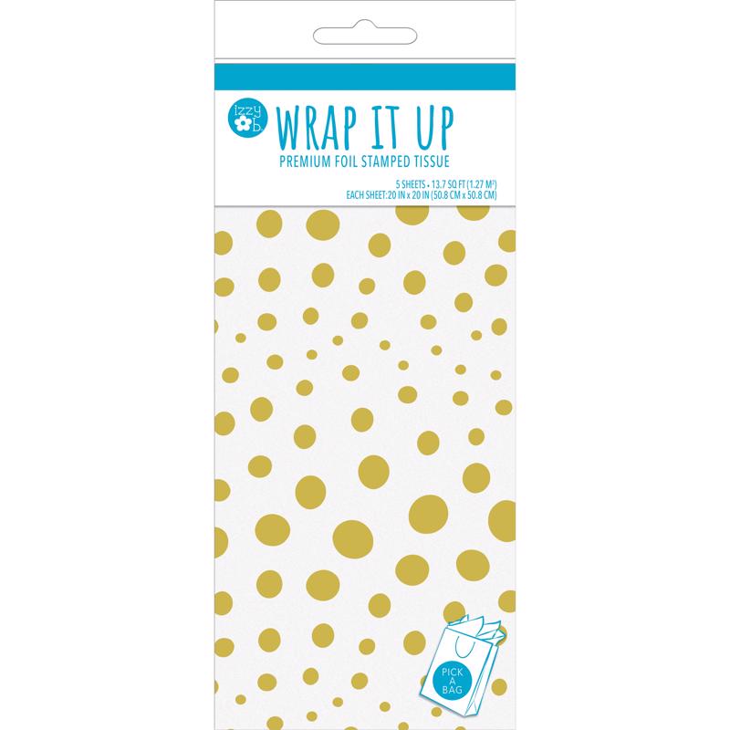 Paper Images Izzy Ob Gold All Occasion Tissue Paper