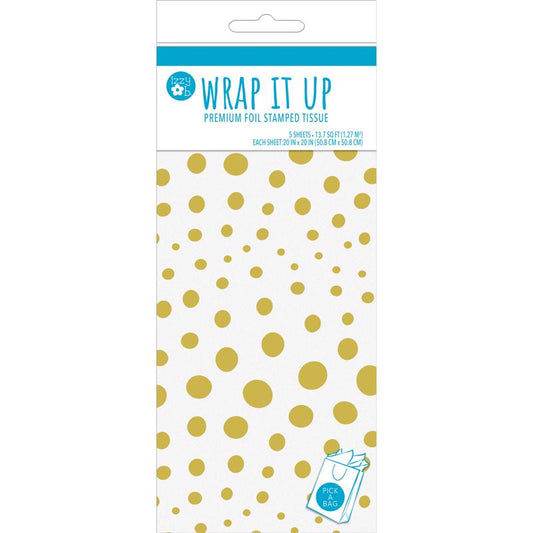 Paper Images Izzy Ob Gold All Occasion Tissue Paper