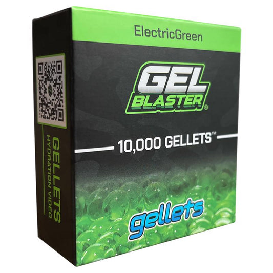 Gel Blaster Gellets Electric Green 10000 pc