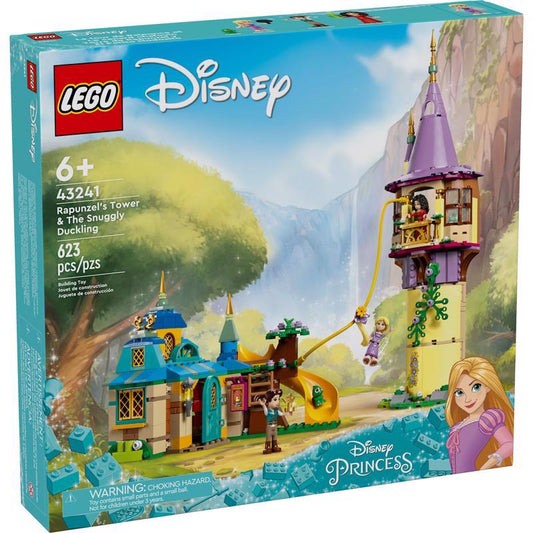 LEGO Disney Rapunzel's Tower & The Snuggly Duckling Building Set Multicolor