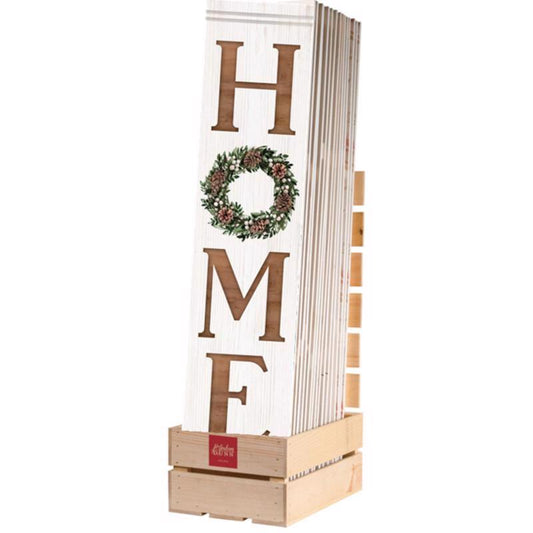 P Graham Dunn Holiday Assortment 47 in. Porch Sign
