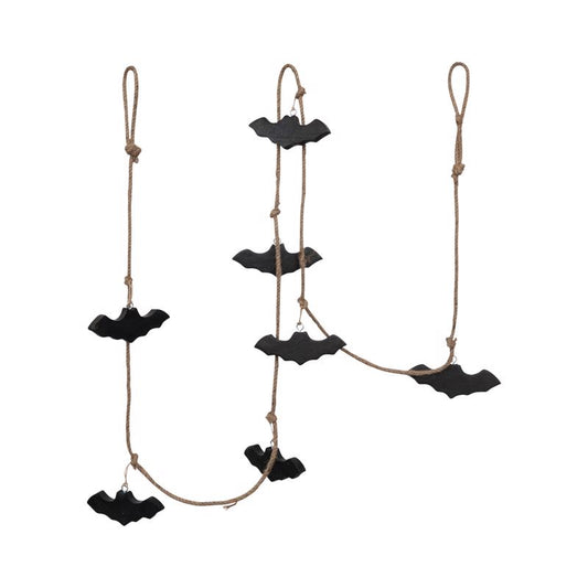 Creative Co-Op Jute Rope Bats Garland