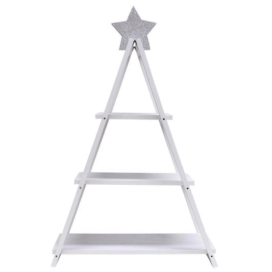 Dyno White 3 Tier Tree Shaped Table Decor 18 in.