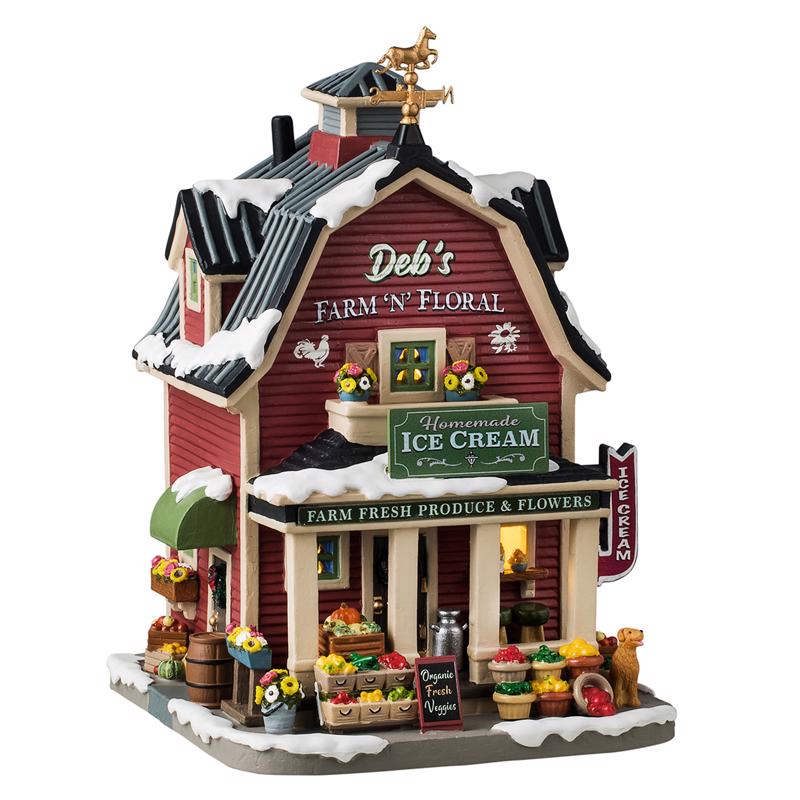 Lemax Deb's Farm 'N' Floral Christmas Village