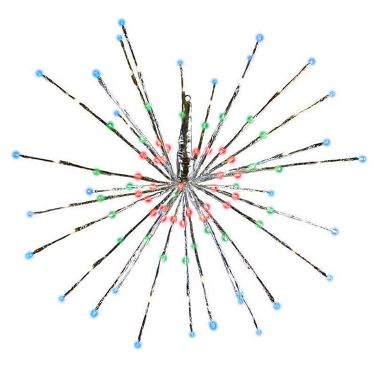 Celebrations Platinum LED RGBW Radiant Blast 16 in. Hanging Decor