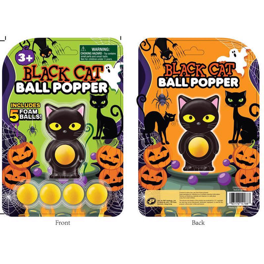 Master Toys Black Cat Ball Popper Toy 1 pk