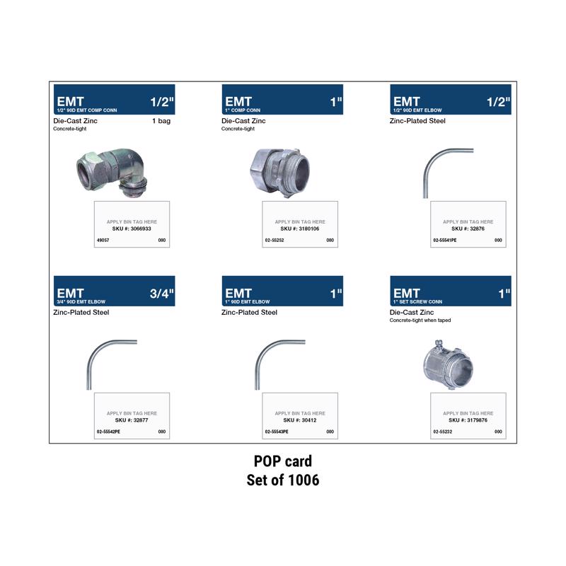 Standard Electrical Sign Kit Electrical Boxes & Fittings