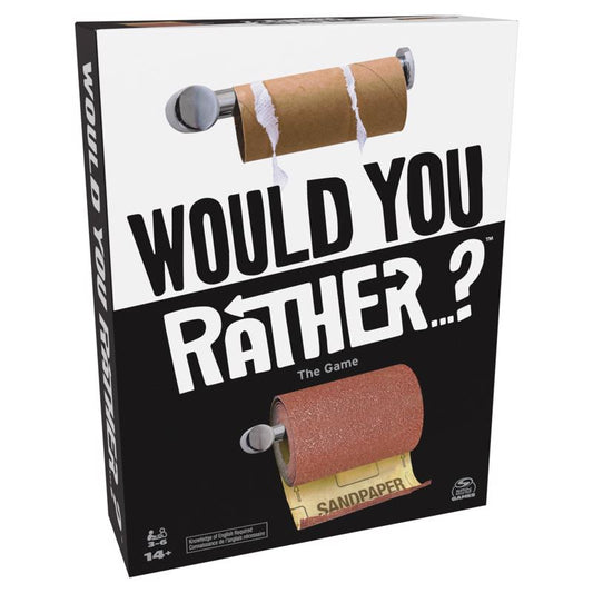 Spinmaster Would You Rather Card game