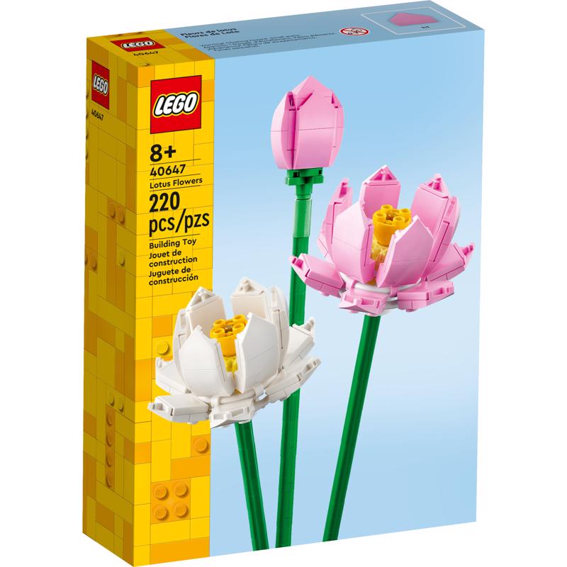 LEGO Lotus Flower Bouquet Multicolored 220 pc