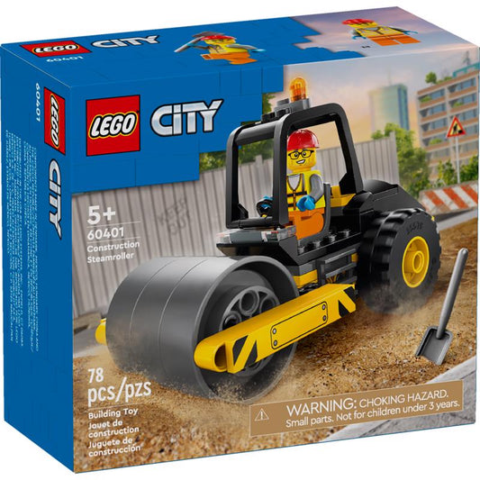LEGO City Construction Steamroller Multicolored 78 pc