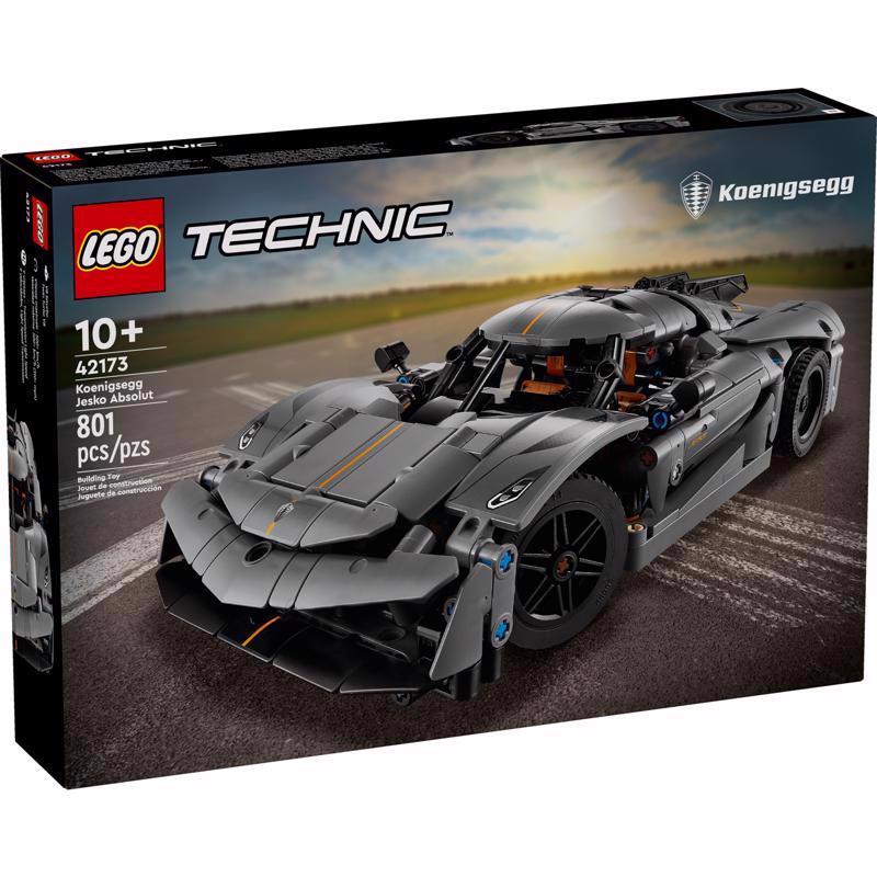 LEGO Technic Koenigsegg Jesko Absolut Hypercar Toy Grey 801 pc