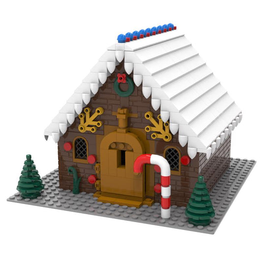 NovaBrix Gingerbread House Block Set Multicolored 463 pc
