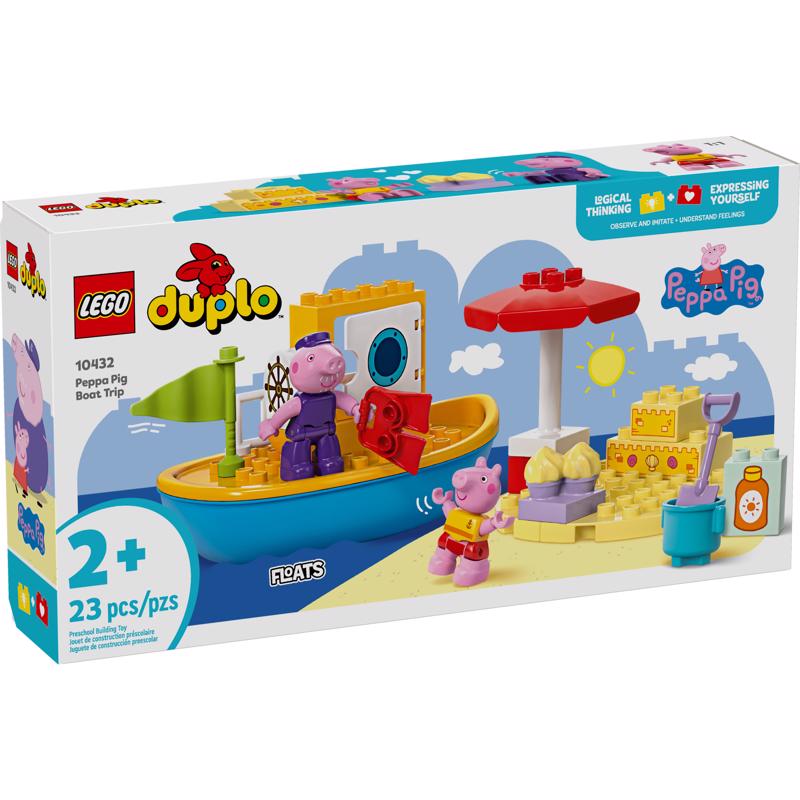 LEGO DUPLO Peppa Pig Boat Trip Multicolored 23 pc