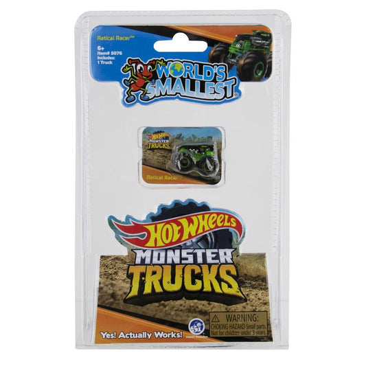 World's Smallest Hot Wheels Monster Truck Black/Green