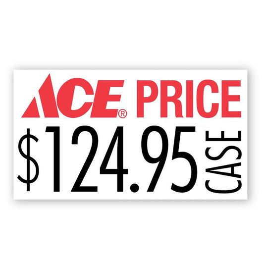 Miscellaneous Labels Adhesive Backed White Price Label 2500 each