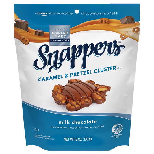Edward Marc Snappers Milk Chocolate Candies 6 oz