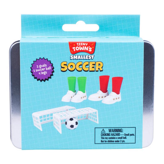 Fizz Teeny Town Soccer Game Multicolored