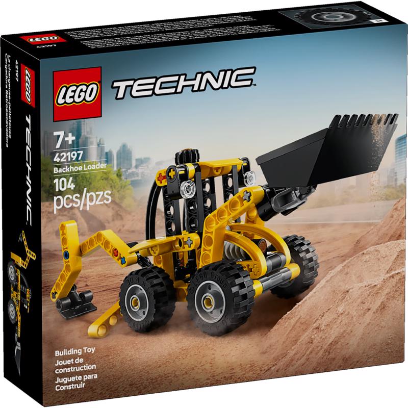 LEGO Technic Backhoe Loader Building Toy Multi