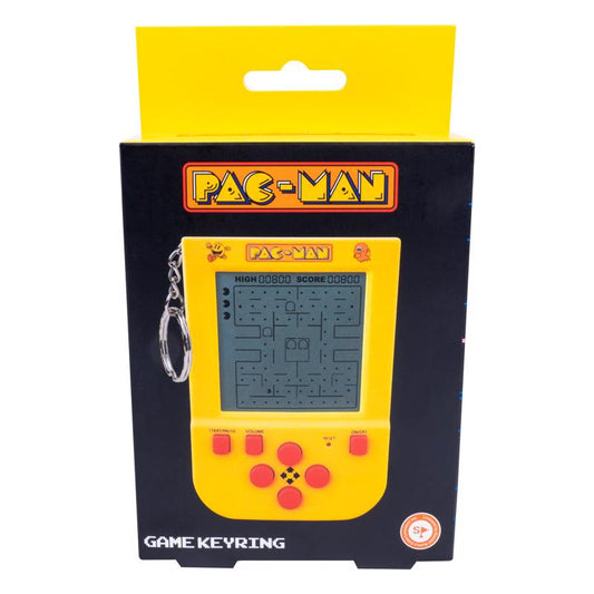 PAC-MAN Game Keyring Arcade Yellow/Red