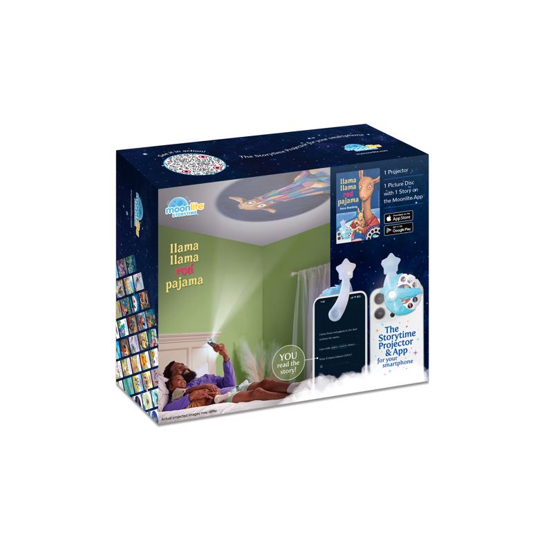 Moonlite Storytime Llama Llama Red Pajama Story Projector Blue