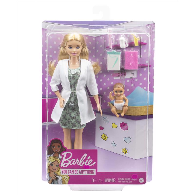 Barbie Baby Doctor Doll Playset Multicolored