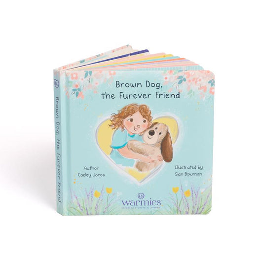 Warmies Brown Dog the Furever Friend Board Book