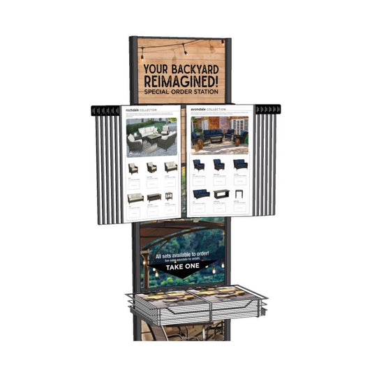 20 in. H X 16 in. W 2025 Outdoor Living Flipbook L&G/Outdoor Living Sign 21 each