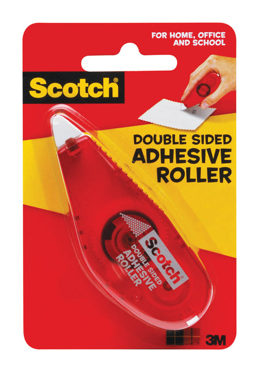 3M Scotch 312 in. L X 1/4 in. W Adhesive Roller